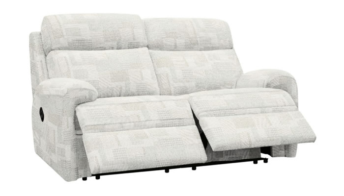 G Plan Hardy 2 Seater Electric Double Recliner Lydia Blush